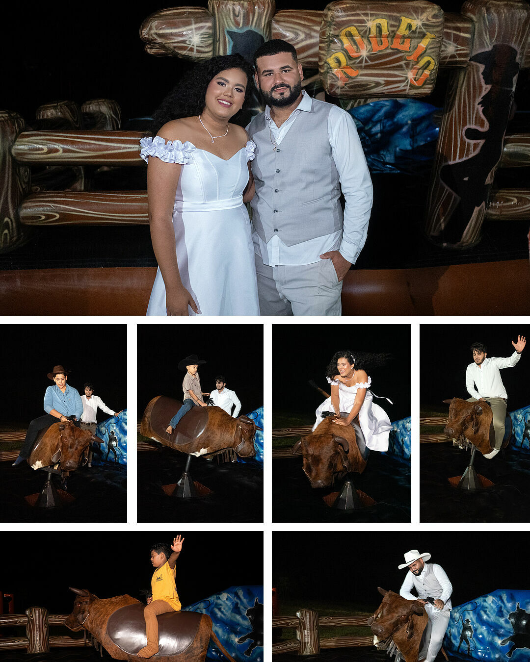 Foto Beatriz & Guilherme — Um “Sim” Country Cheio de Emoção, Risadas e Touro Mecânico - Imagem 20